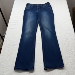 Ag Denim Bootcut Jeans Womens Size 8 Dark Wash Blue Excellent DJ19M2337F7